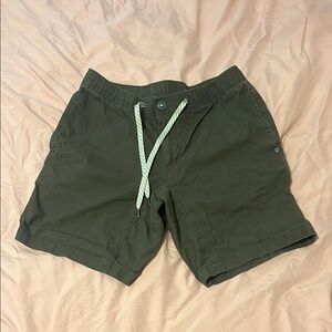 Vuori Men's Olive Green Shorts